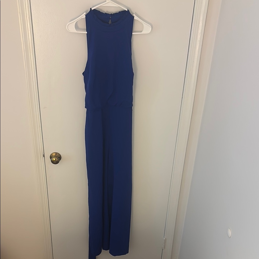 Vince Camuto Blue Jumpsuit Chic and Versatile